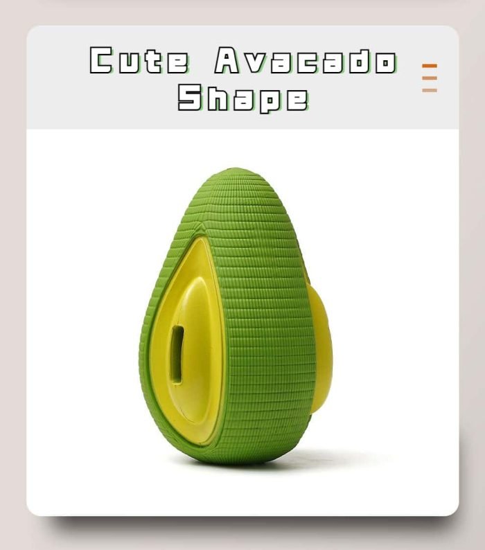 Avacado Dog Slow Feeder Toy-Green