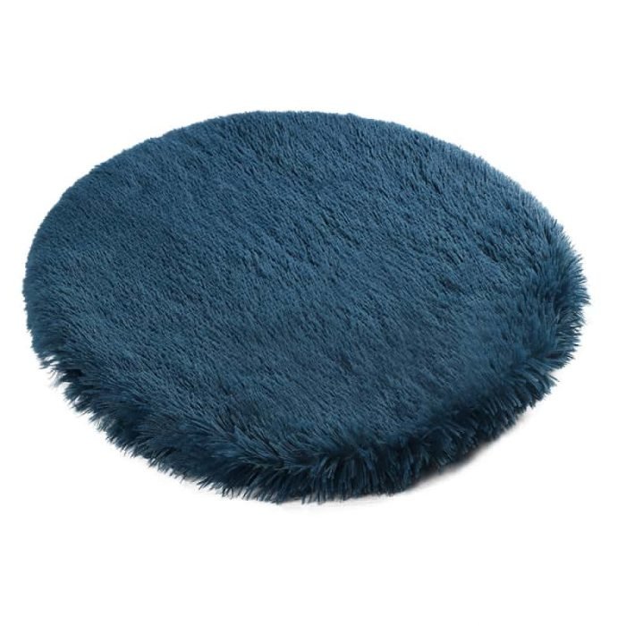 Cloud Comfort Canine Mat-Navy Blue