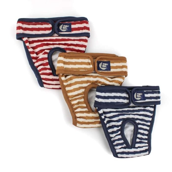 Reusable Dog Sanitary Pants-Red