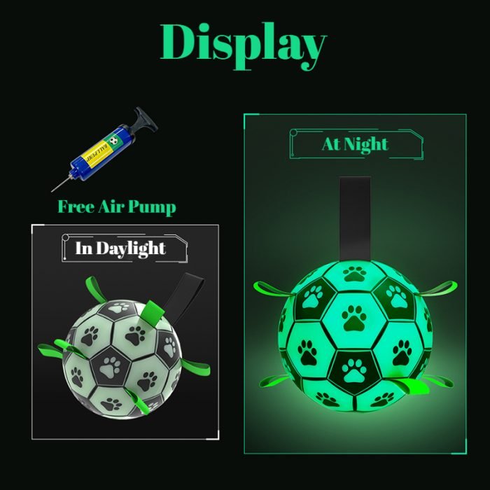 Reflective Dog Football Toy