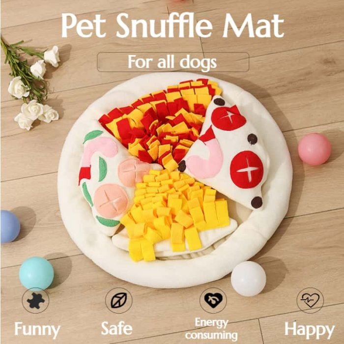 Pizza Dog Snuffle Mat
