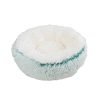 Gradient Color Donut Dog Bed-Green