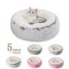 Gradient Color Donut Dog Bed-Green