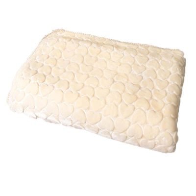 Heart Pattern Warm Pet Mat-Yellow