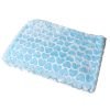Heart Pattern Warm Pet Mat-Blue
