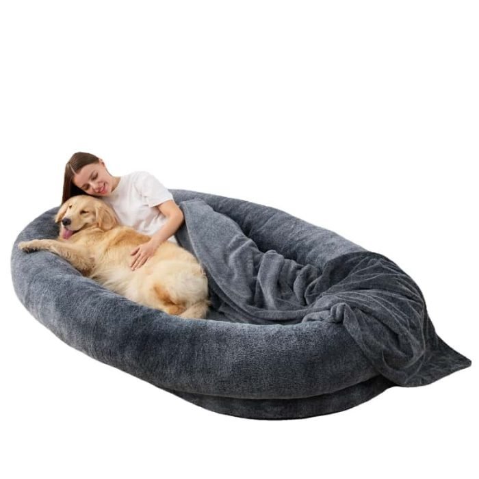 Human Size Dog Bed-Super Supportive