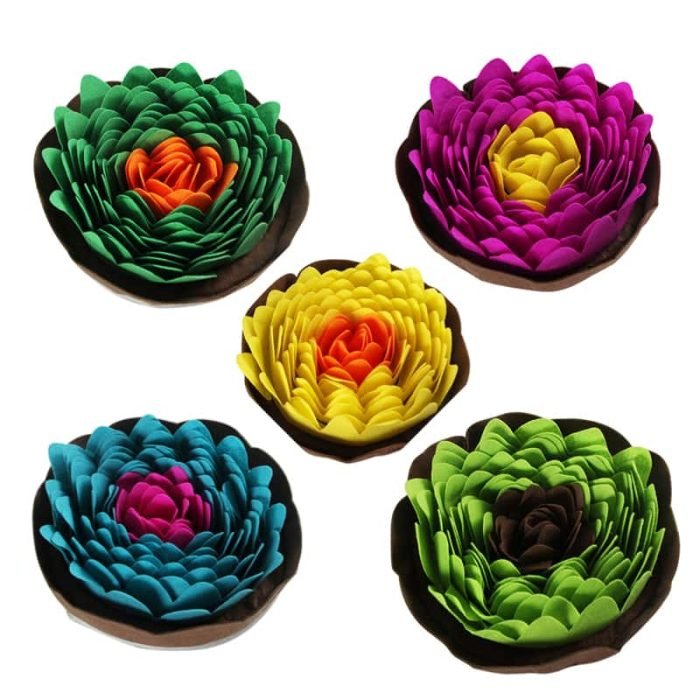 Flower Dog Snuffle Mat