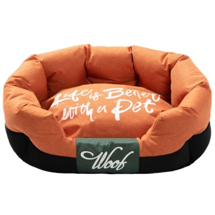 Waterproof Dog Bed Teflon Dog Bed-Orange