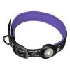Airtag Adjustable Dog Collar-Purple