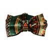 Bohemian Bowtie Dog Collar and Leash Set