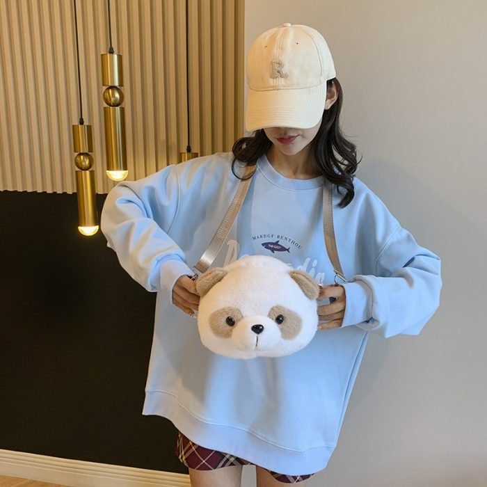 Small Panda Bag-Brown Panda Qizai