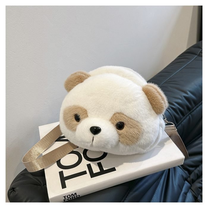 Small Panda Bag-Brown Panda Qizai