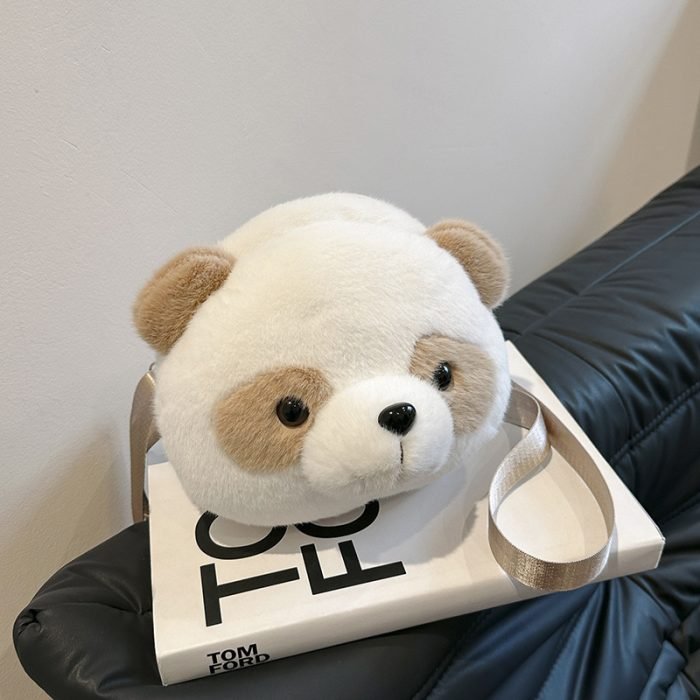 Small Panda Bag-Brown Panda Qizai