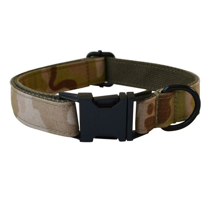 Camouflage Dog Collar and Leash Set