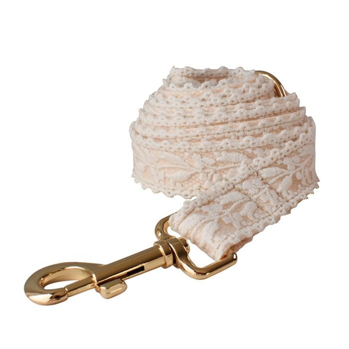 Lace Dog Collar and Leash Set