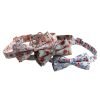 Floral Dog Collar-Blue