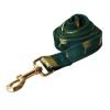 Green Feather Dog Collar and Leash Set