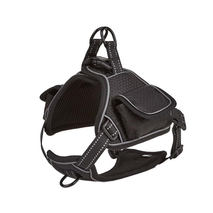 Reflective Dog Harness-Black