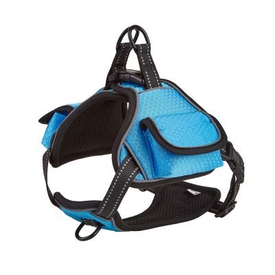 Reflective Dog Harness-Blue