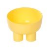 Dopamine Color Cat Elevated Bowls-Yellow
