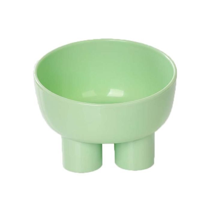 Dopamine Color Cat Elevated Bowls-Blue