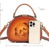 Luxury Leather Panda Bag