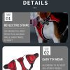 Reflective Dog Harness-Black