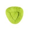 Plush Triangle Pet Bed-Green