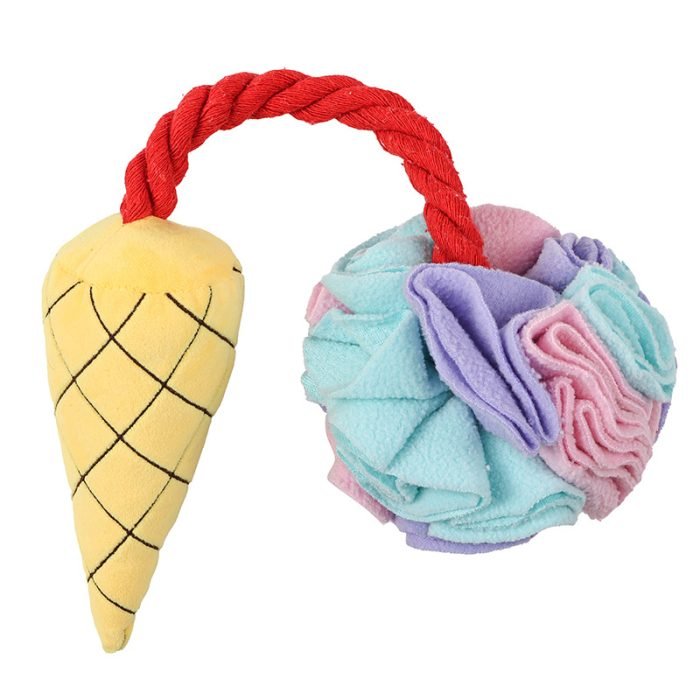 Icecream Dog Snuffle Toy