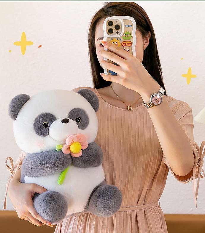 Cute Panda Doll-Black