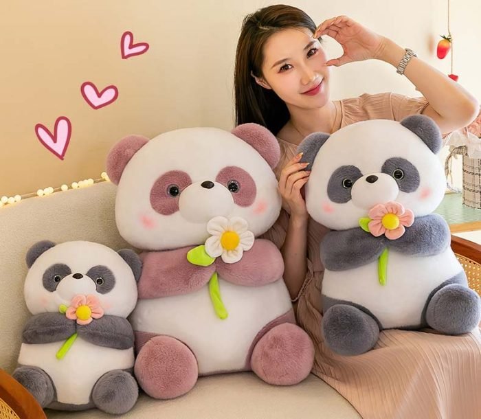 Cute Panda Doll-Black