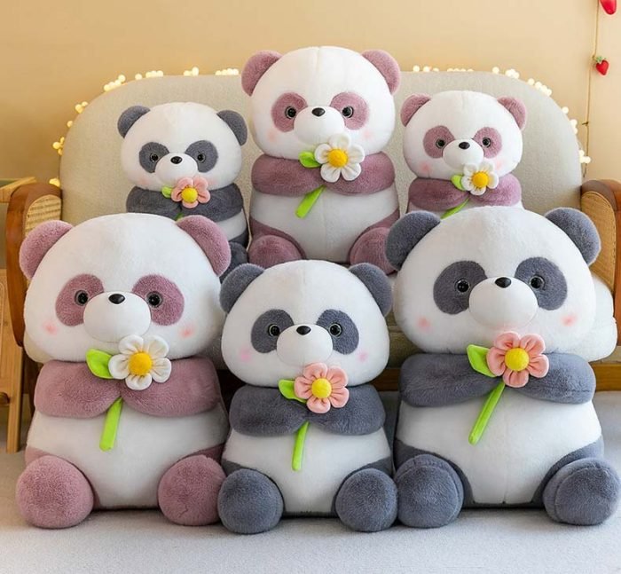 Cute Panda Doll-Black