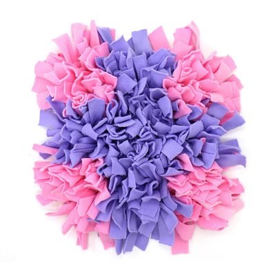 Splicable Dog Snuffle Mat-Purple Cross