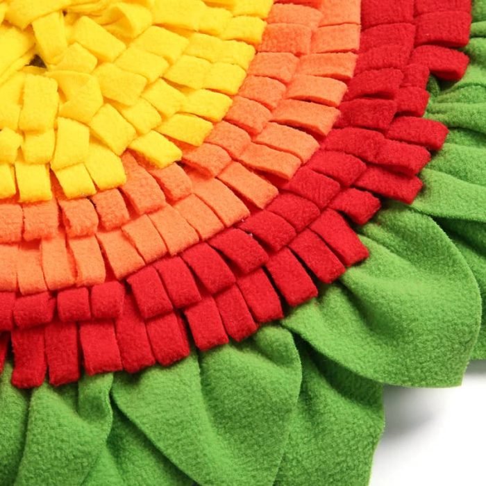 Sunflower Dog Snuffle Mat-Green