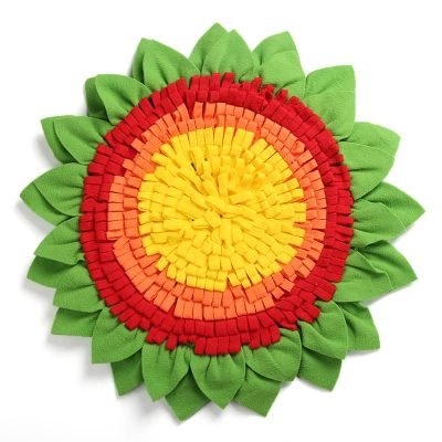 Sunflower Dog Snuffle Mat-Green