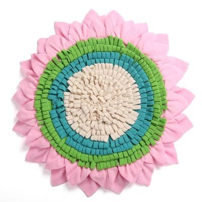 Sunflower Dog Snuffle Mat-Pink