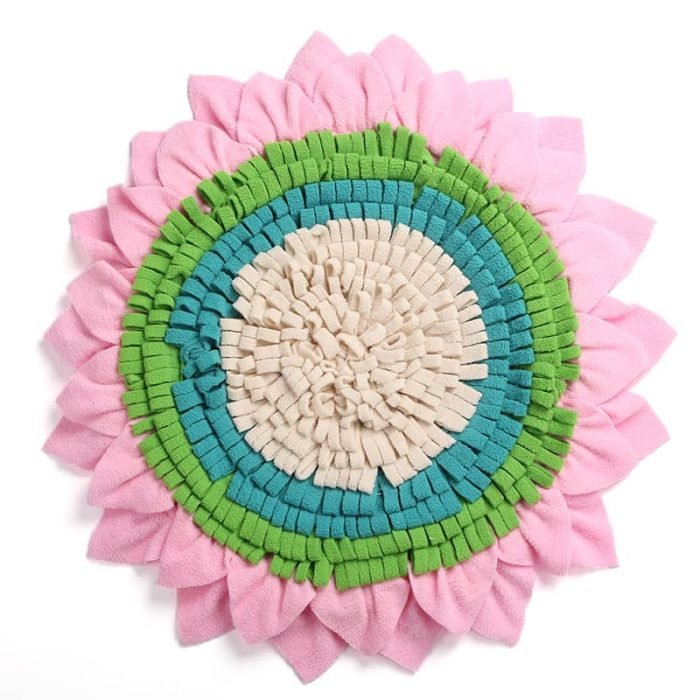 Sunflower Dog Snuffle Mat-Pink