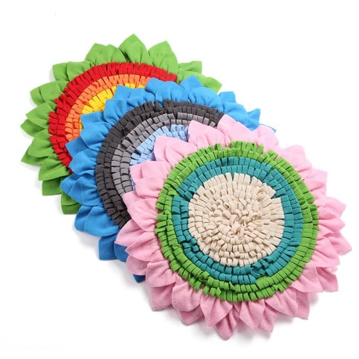Sunflower Dog Snuffle Mat-Yellow